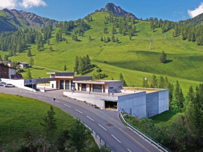 Einstellpl&auml;tze im Parkhaus Malbun